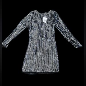 NWT Frnch Paris Sequined Mini Dress